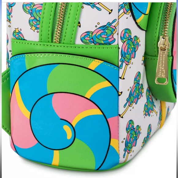 New 🍭 Mickey Mouse Lollipop Loungefly
Mini Backpack - Disney Eats Sold Out - Picture 6 of 7